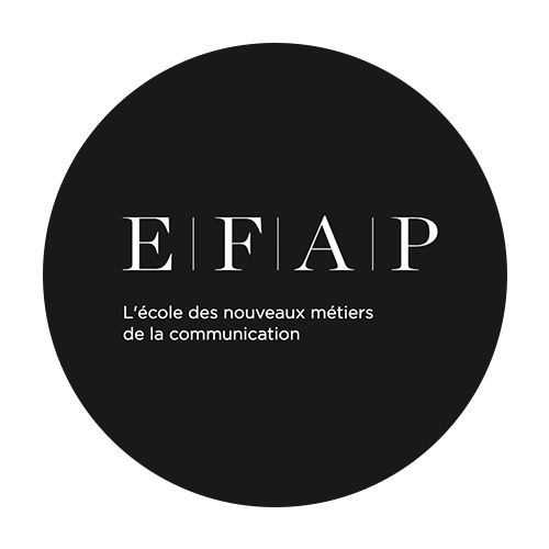 EFAP l'école des nouveaux métiers de la communication logo